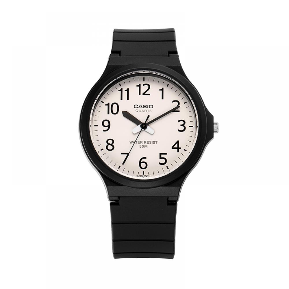 Casio Mw 240 7bvdf Mw 240 7b Analog Sat Student Male Urethane Watch