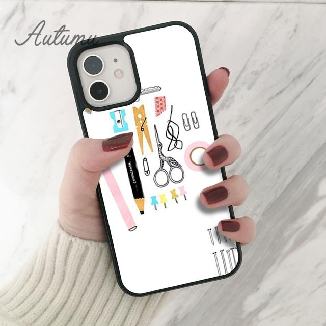 Чехол для телефона со швейной машинкой для iPhone 11, 12, 13, 14 Pro Max mini X XR XS SE 2020 5 6S 7 8 Plus Samsung Galaxy S21 S22, чехол