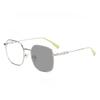 Fashion Large Frame Photochromic Reading Glasses Women Anti-Uv Sunglasses Blue Light Blocking Prescription Lenses Diopter+2.25