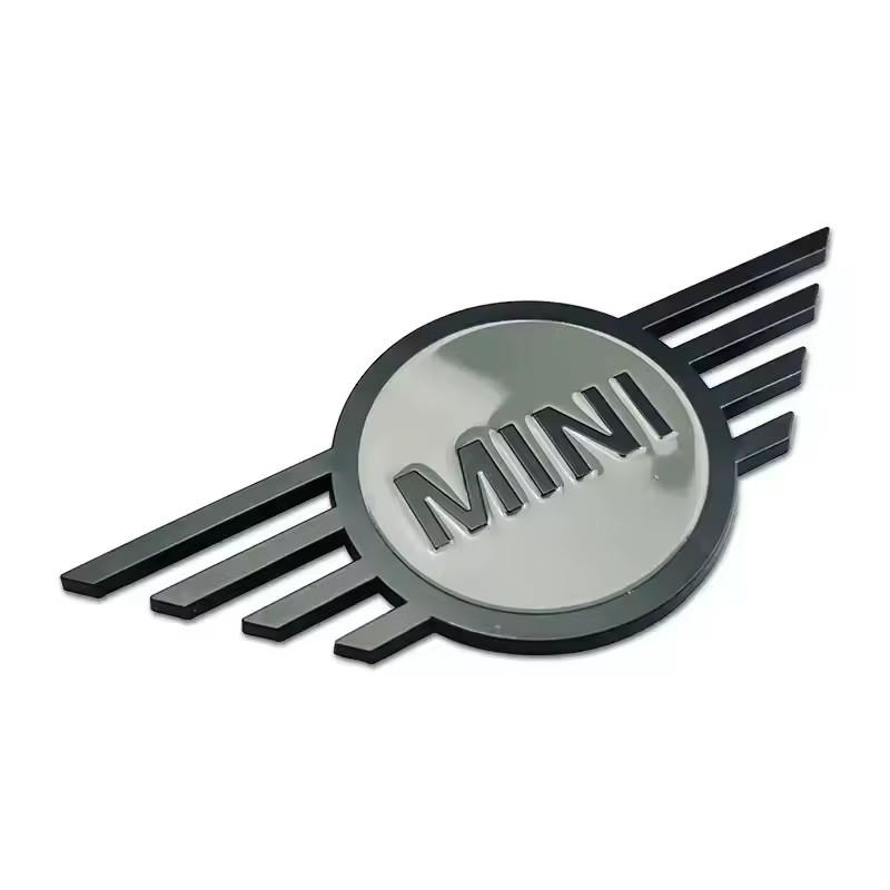 3D Металлический Задний Значок для Автомобиля Mini Cooper F55 F56 F54 Countryman Clubman JCW R56 R60 F60 Передняя Наклейка-Эмблема Аксессуары