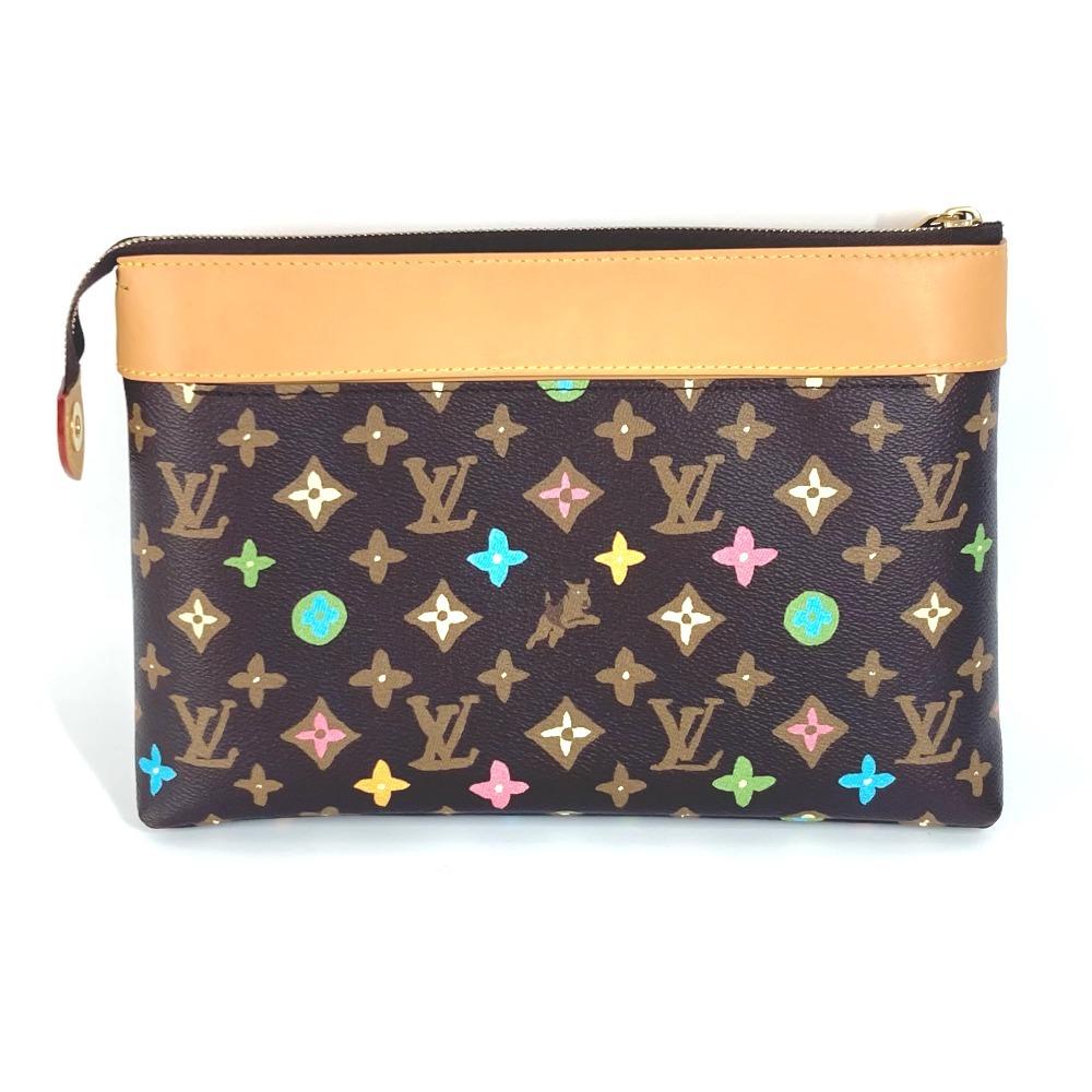Louis Vuitton M83568 Monogram-Cragi Pochette-Voyage Souple bag pouch Clutch