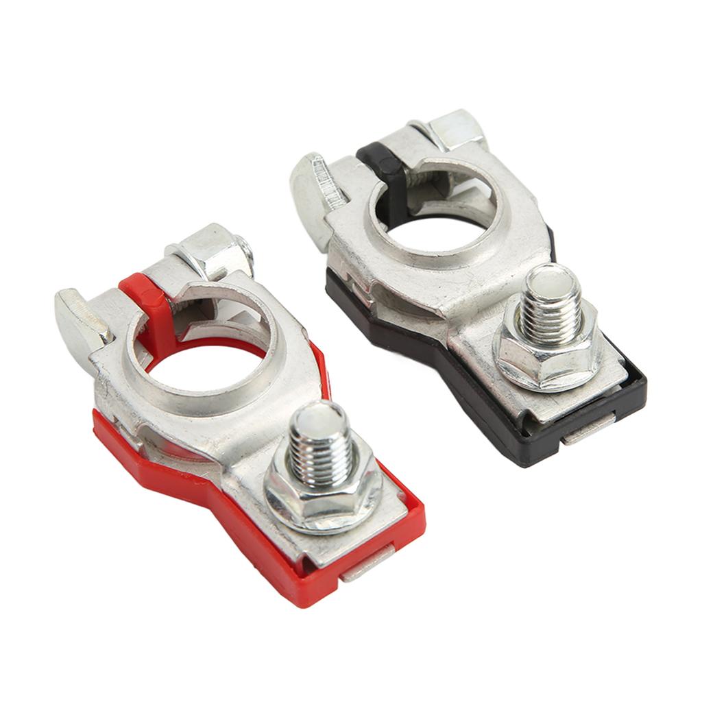 Комплект из 2 положительных и отрицательных клемм аккумулятора 243407F000 243407F001 Зажим для автомобильного кабеля
