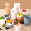 50Pcs High Temperature Resistant Cake Cups Greaseproof Paper Waterproof Easy Demould Disposable Food Grade Baking Cups
