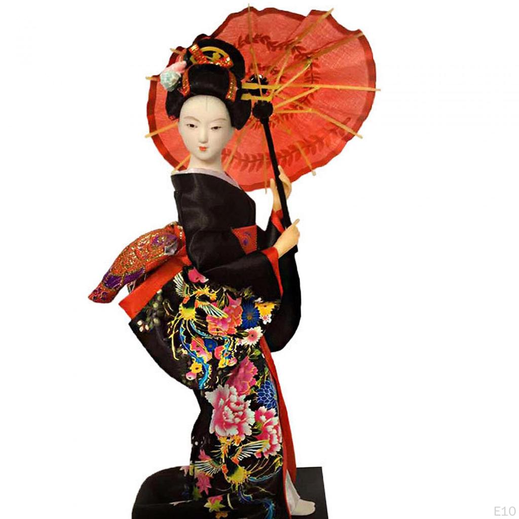 Этнические японские куклы гейши, азиатская кукла, статуэтка леди для украшения стола