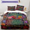Vintage Celebration 3‑Piece Bedding Set,Soft Breathable Duvet Cover & 21 Pillowcases,Multi‑Purpose for Bedroom Dorm Guest Room,Great Festival Birthday