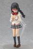 Figma Puella Magi Madoka Magica Homura Akemi Униформа, раскрашенная подвижная фигура, версия. Немасштабируемый АБС и ПВХ