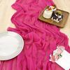Soft Crepe Table Runners Washable Table Cover Table Covering Table Flag  Home Decor