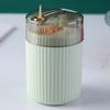 Hygienic Tooth Pick Containers Push Type Toothpick Dispenser Toothpick Storage Box  Home Use
