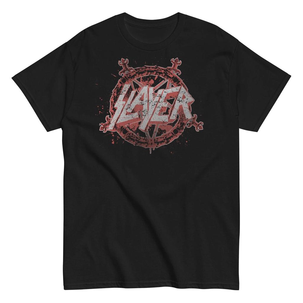 Slayer - Drip Logo T Shirt