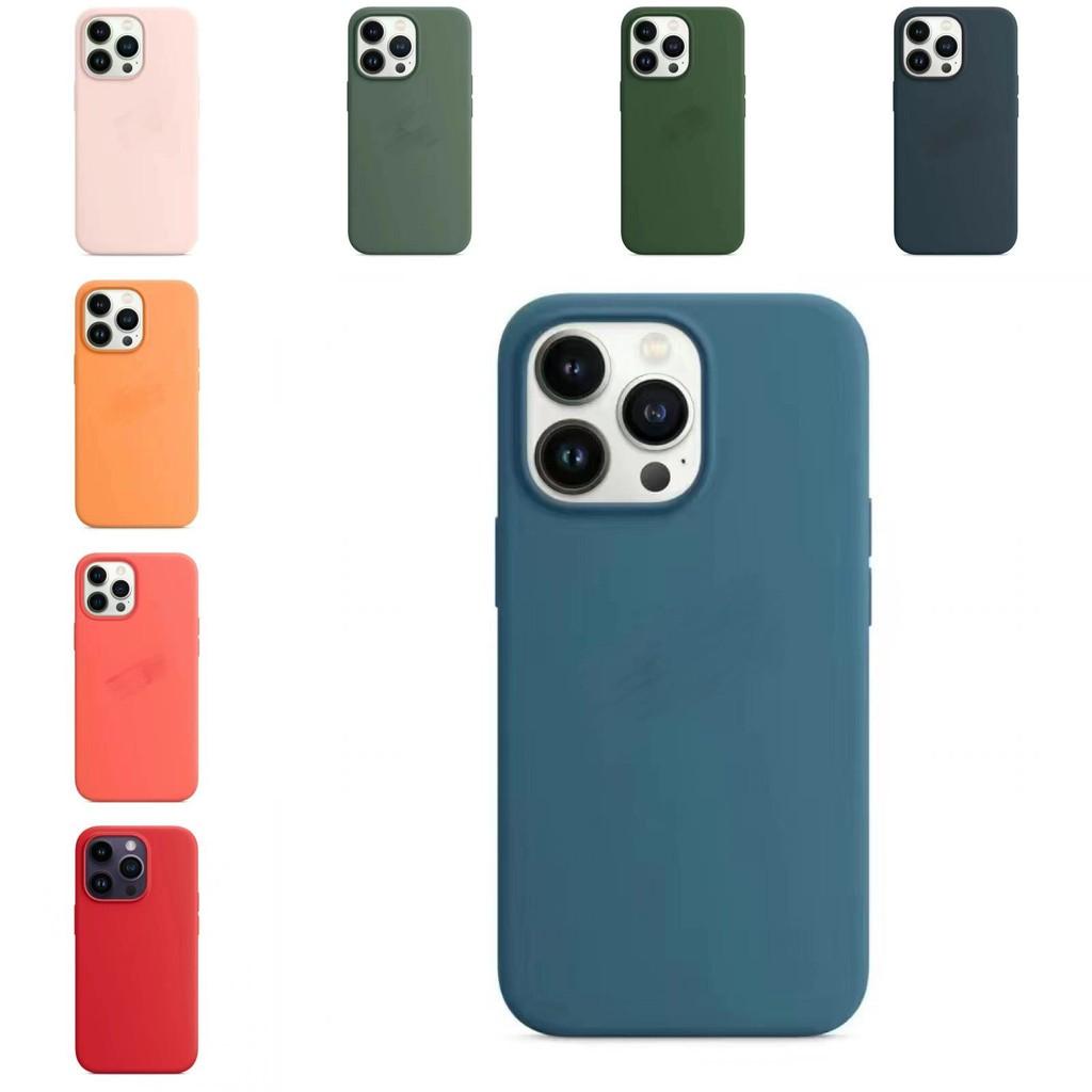 Silicone Liquid Magnetic Phone Case With Shock Absorption For Iphone Pro 13