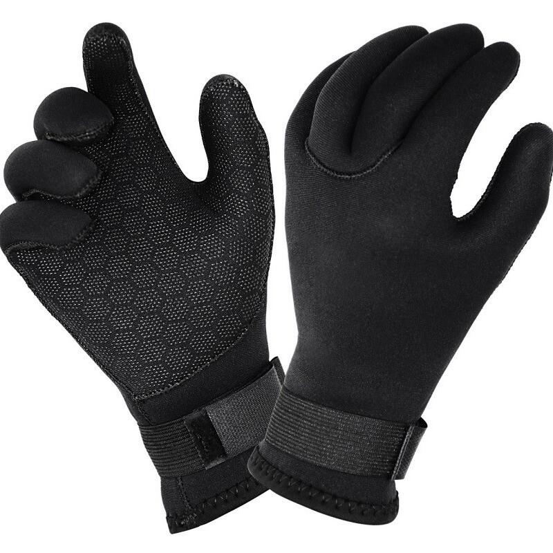 3mm 5mm Neoprene Diving Gloves Snorkeling Scuba Freediving Winter Swimming Thermal Insulation Anti-Slip Wear-Resistant