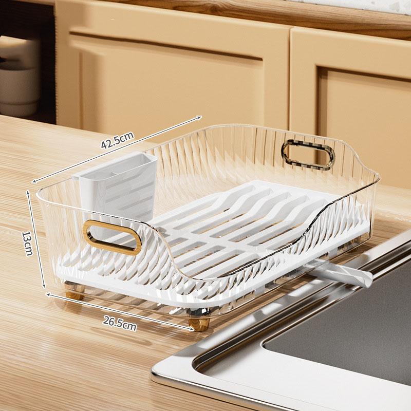2023 New Kitchen Dishes Drain Storage Dish Cup Drying Mat Drainer Tray Non-Slip Pans for Tableware Anti-Scald Potholder