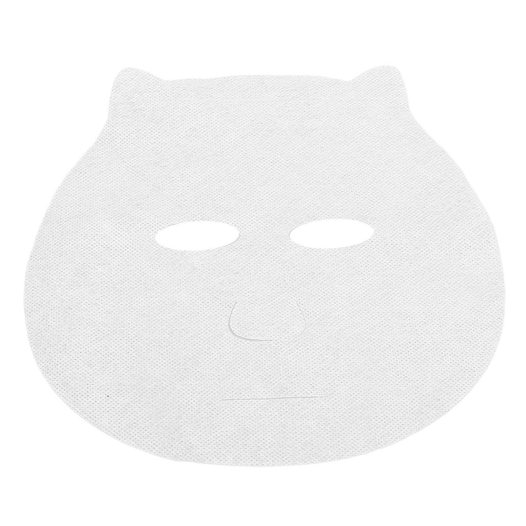 100 шт. готовых бумажных листов для лица для детей, одноразовые влажные компрессы из хлопка, бумажные листы для лица с изображением привидения для младенцев 15,5 х 14 см