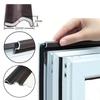 S-shaped Flat Window Sealing Strip 2 Meters Seal Stopper New Window Weather Stripping  Window