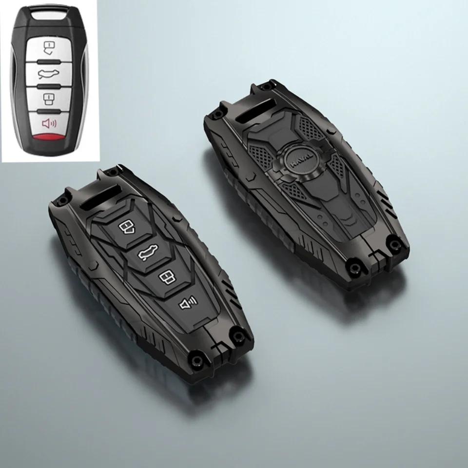 Чехол для ключа автомобиля для Great Wall Haval Jolion H6 H7 H4 H9 F5 F7 F7X F7H H2S Gmw Dargo Оболочка Брелок Аксессуары