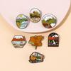 Brooch Pin Outdoor Style Dress Up Cute Stylish Cartoon Badge Alloy Brooch Decor Jewelry Gift