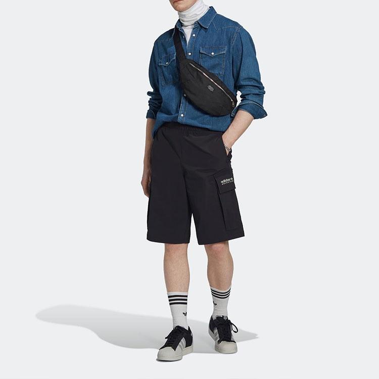 adidas Шорты-карго Originals Adv 'Черные' Мужские HP1102