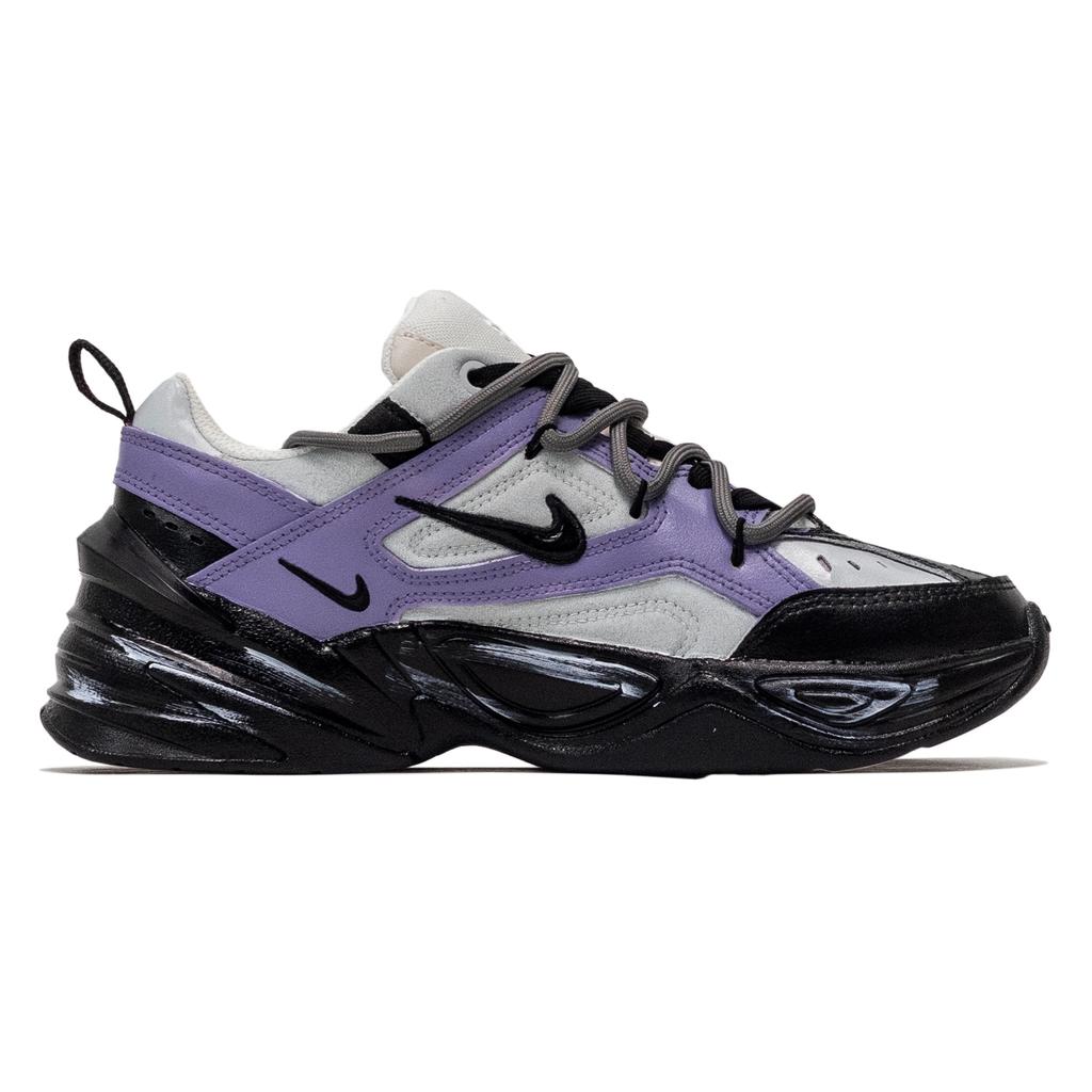 Nike M2K Tekno Quantum Ash Cushioning, Wear Resistant Low top Chunky Sneakers Women's AO3108-205(Team1387-)