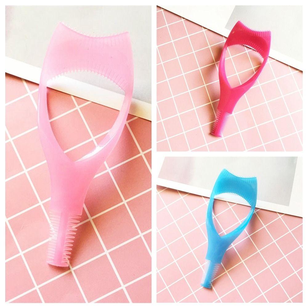 Cosmetic Accessories Mascara Shield Guard Plastic Eyelash Comb Beauty Eyelash Tools  Makeup Tools