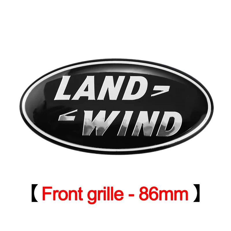 1Pcs 3D Car Grille Emblem Tail Trunk Badge Sticker For Land Rover Defender Freelander 1 2 Discovery 1 2 3 Evoque Range SVR Velar bzcp8