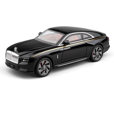 1/24 Rolls-Royce Spectre Alloy Scale Model Car Diecast Metal Miniature Car Sound and Light Collection Vehicle Детская игрушечная машинка в подарок