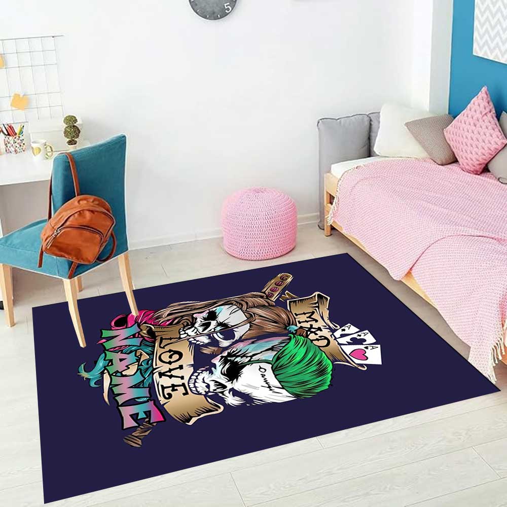 Warner (15) Customize your name rug, office chair cushion, home bedroom living room gift.