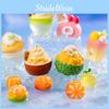 Креативный летний набор миниатюрных декоративных чашек из смолы для мороженого для DIY проектов
