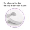 2pcs Home Security Card Creative Windproof Anti Pinch Home Security Door Stop Door