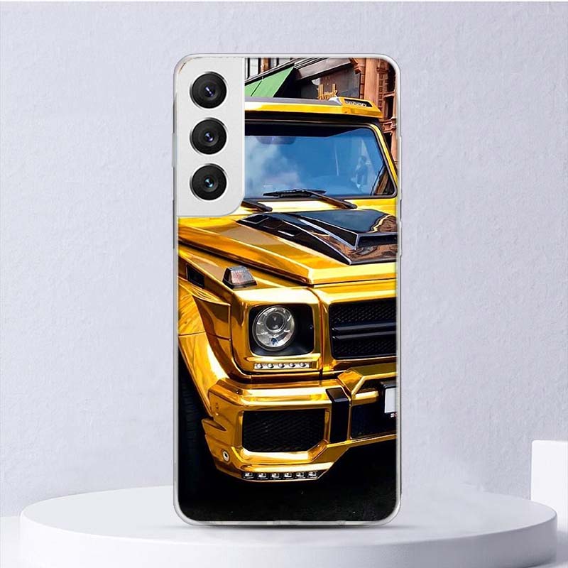 Черный спортивный автомобиль мужской мужской G63 мягкий чехол для Samsung Galaxy S22 S21 Ultra S20 FE S10 Plus чехол для телефона S9 S8 + S10E S7 Edge S6 Fun