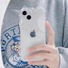 Cat Ears for Apple Phone Case Transparent for Apple 16promax Phone Case for Apple Phone Case Caseti Girls