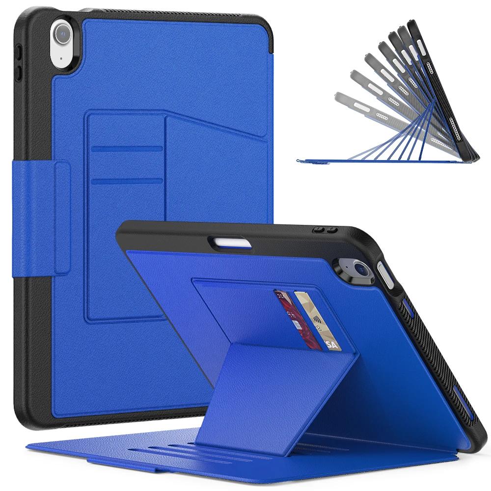 Case for IPad Air 11 13 2024 Rugged Full Body Protection PU and Plastic Hybrid Combo Cover for IPad Pro 11 13 Inch