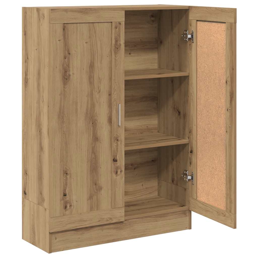 vidaXL Bücherschrank Artisan-Eiche 82,5x30,5x115 cm Holzwerkstoff