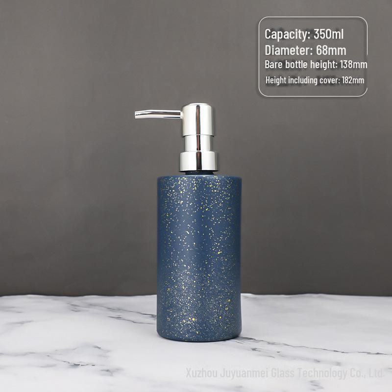 Стеклянный флакон для лосьона и мыла в скандинавском стиле для дома, дезинфицирующее средство для рук и гель для душа в отеле