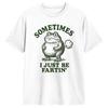 Sometimes I Just Be Fartin Frog T Shirt Beach Hipster Tshirts Cotton Comfortable Oversized Top Tees Short Sleeve Vintage Tops