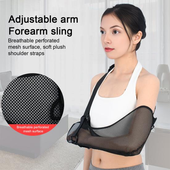 Arm Sling Shoulder Immobilizers Adjustable Ergonomic Medical Shoulder Sling Breathable