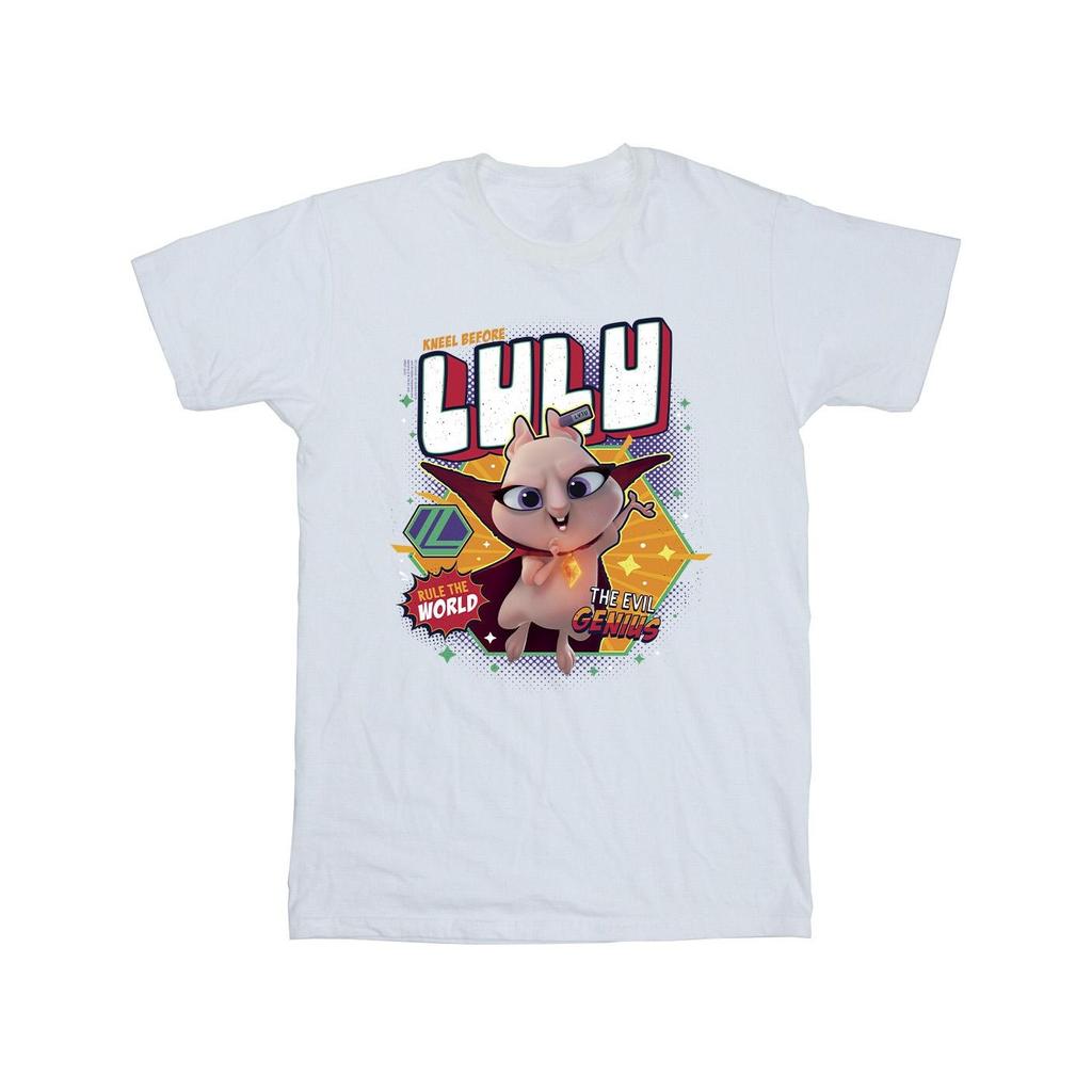 DC Comics Mens DC League Of Super-Pets Lulu Evil Genius T-Shirt