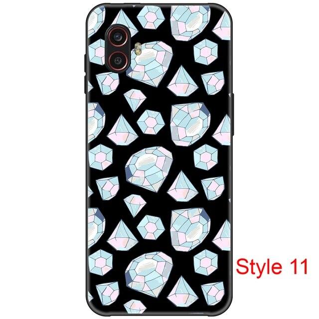 For Samsung Galaxy XCover 6 Pro Black Tpu Case On Samsung XCover6Pro Shockproof Full Protection Cover SM-G736U 6.6inch