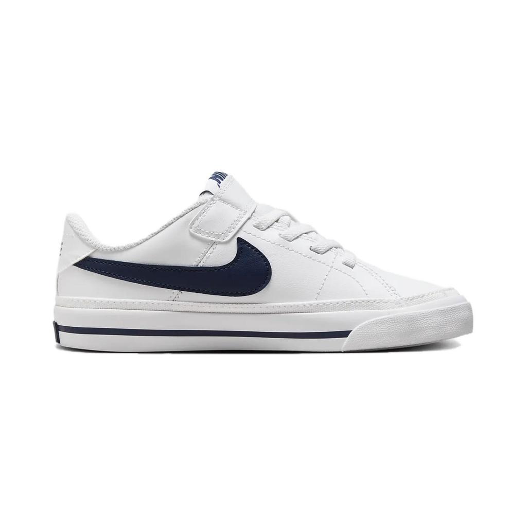 (PS) Nike Court Legacy 'White Midnight Navy' Kids' DA5381-125