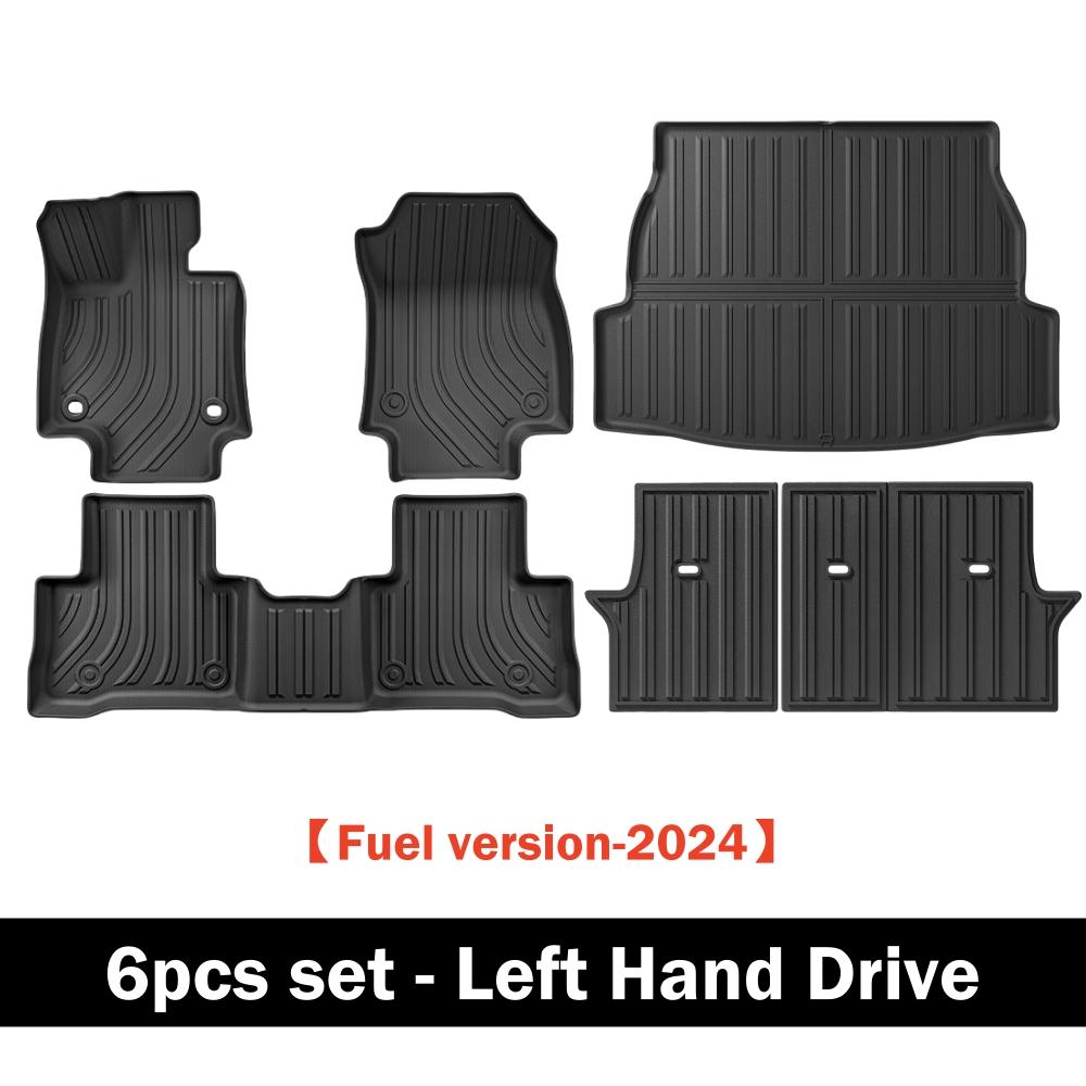 Автомобильные коврики для Toyota RAV4 RAV-4 2025 версия топлива TPE водонепроницаемый напольный коврик багажника напольное покрытие спинка сиденья