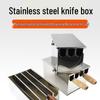 Zhongji Commercial Stainless Steel Non-Magnetic Knife Block