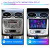 icreative Автомобильное радио на базе Android для Ford Focus EXI MT AT 2 3 Mk2 Mk3 2004-2011 с кнопочной ручкой, мультимедийный плеер, навигация, GPS 1 + 16 ГБ