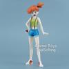 Anime Pokemen Figure Ash Ketchum Misty Brock Action Figures Pvc Collection Model Toys for Gifts 13-15cm