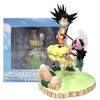 11 см Аниме Фигурка Dragon Ball Сон Гоку Чичи Сцена Аниме Модель Игрушка Кукла Настольные Украшения Фигурка Действия ПВХ