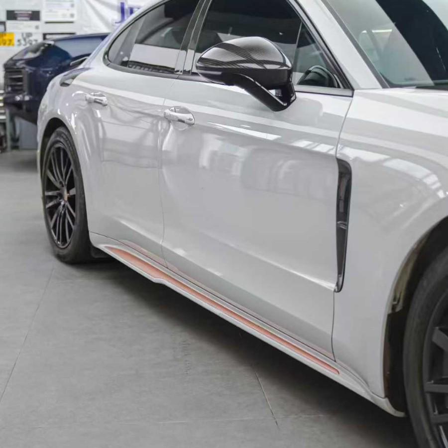 Compatible Front Bumper Assembly with LED Daytime Lights for 2017-2023 Panamera 971 to 976 Turbo.