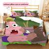 Pooh  Pattern Bedding Quilt Set  Home Decoration  Gift (1 * duvet cover + 2 * pillowcase  without core)