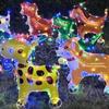 Светящийся Мультяшный Животный Воздушный Шар Квадратная Форма Маленький Размер Ходячий Шар Стоячий Дизайн С Колесами Светящийся Шар