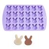 Силиконовая форма для шоколада и мастики Пасхальный кролик Смоляные формы Форма для выпечки Декор Неприлипающая