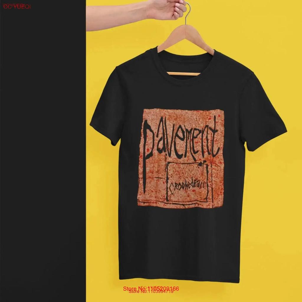 Best T Shirt Pavement Crooked Rain Tour 1994 New Mens Size USA Heavy Cotton Vintage Washed Comfortable Casual Breathable