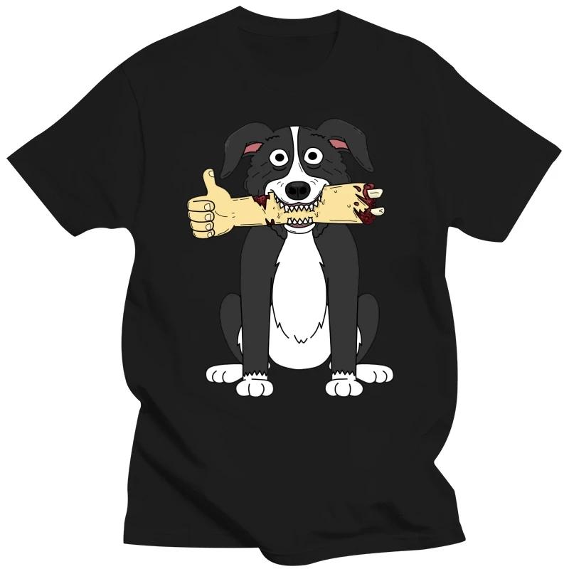 Базовая уникальная футболка для девочек Mr Pickles Collie Cartoon Удобная повседневная хип-хоп подарочная креативная женская футболка унисекс Ofertas Street Wear Shirt