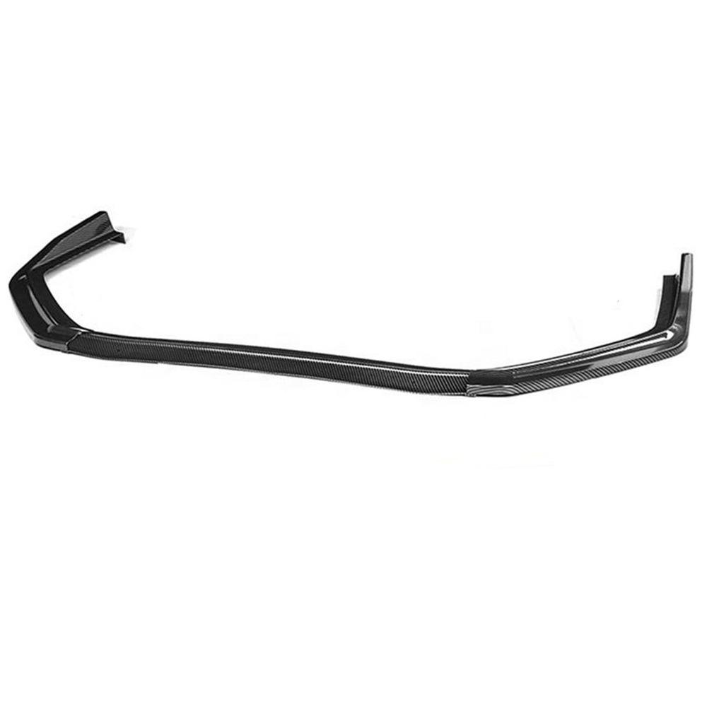Compatible with 15-21 Subaru STI: Three-Piece Front Lip Splitter for Subaru WRX CS Style JDM